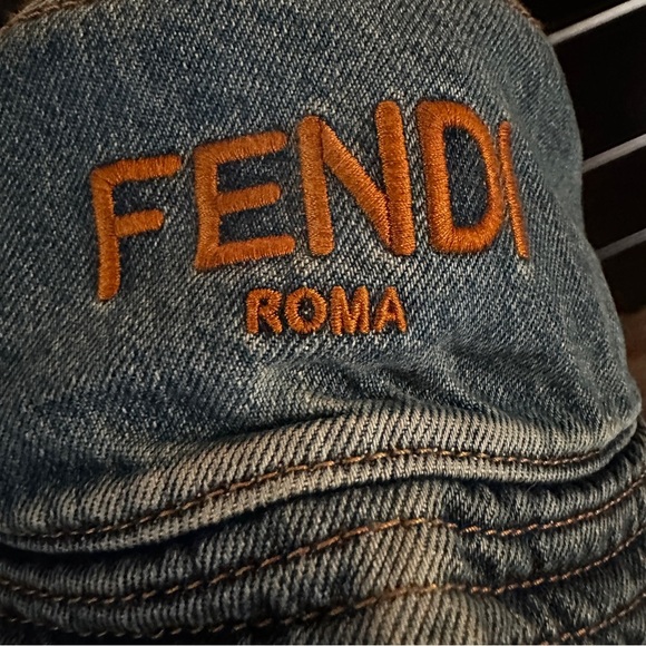 Fendi Denim Bucket Hat - Picture 7 of 16